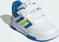 adidas Tensaur Hook and Loop cloud white/bright royal/solar slime