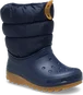Crocs Classic Neo Puff Boot T Navy/Gum