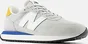 New Balance 237 brighton grey/white/varsity Gold