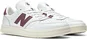 New Balance T500 white/washed Burgundy