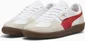 Puma Palermo Leather puma white/vapor gray/club red