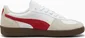 Puma Palermo Leather puma white/vapor gray/club red