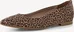 Tamaris leather Ballerina brown