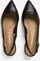 Tamaris leather Slingpumps black