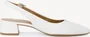 Tamaris leather Slingpumps White