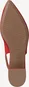 Tamaris leather Slingpumps red