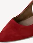 Tamaris leather Slingpumps red