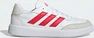 adidas Courtblock cloud white/pure ruby/off white