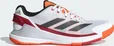 adidas Crazyquick Padel cloud white/core black/lucid Orange