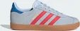 adidas Gazelle crystal sky/semi lucid red/blue bird