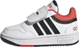 adidas Hoops 3.0 Baby cloud white/core black/bright red