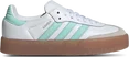 adidas Sambae cloud white/clear Mint/Gold metallic