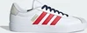 adidas VL Court 3.0 cloud white/better scarlet/team Navy blue 2