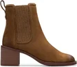 Clarks Chamberly Top walnut suede