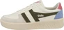 Gola Grandslam Trident white/Khaki/fluro Pink