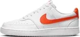 Nike Court Vision Low Next Nature white/picante red