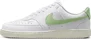 Nike Court Vision Low Next Nature white/Sail/vapour green