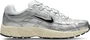 Nike P-6000 white/metallic silver/flat silver/black