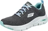 Skechers Arch Fit Comfy Wave grey/Turquoise
