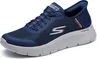 Skechers Slip-Ins Go Walk Flex Hands Up Navy