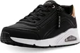 Skechers Uno Gen1 - Zip and Stride black