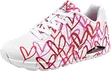 Skechers Uno Lite Spread the Love white