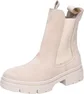 Tamaris leather Chelsea Boot Beige