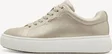 Tamaris leathersneaker Low champagne