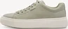 Tamaris leathersneaker Low sage nubuc