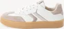 Tamaris leathersneaker Low Taupe comb