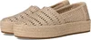 TOMS Valencia champagne metallic basket weave
