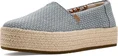 TOMS Valencia light blue chambray dot