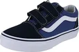 Vans Old Skool Velcro Navy/true white